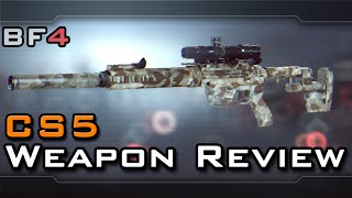 Battlefield 4  CS5 Review  Fastest Bolt  Action Sniper Rifle BF4 [upl. by Noled860]