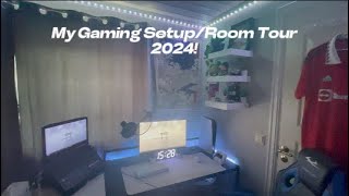 My Gaming SetupRoom Tour 2024 edition [upl. by Medeah]