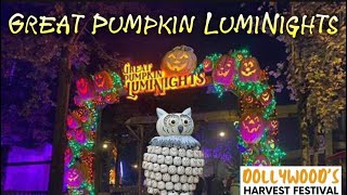 The Great Pumpkin LumiNights  Dollywood’s Harvest Festival pigeonforge [upl. by Cesare]