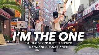 IM THE ONE  DJ Khaled ft Justin Bieber Dance  Ranz and Niana [upl. by Attiuqaj]