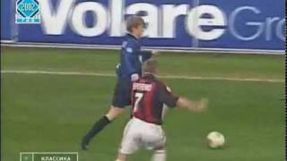 Stagione 20012002  Milan vs Inter 01 [upl. by Arleta]