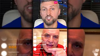 JUST NOW Carl Froch Had HEATED ARGUMENT With John Fury On LIVE [upl. by Fernandes78]