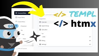 Ultimate Golang  HTMX  TEMPL  TAILWIND Project Template [upl. by Nitza]