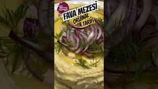 FAVA Nasıl Yapılır 👍 Orijinal TARİF fava mezetarifleri salatatarifleri [upl. by Ahsatam511]