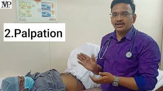 Abdominal examination  Inspection Auscultation Palpation amp Percussion Live Demo  patient  Dr om [upl. by Frymire]