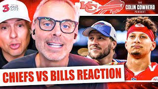 ChiefsBills Reaction Patrick Mahomes beats Josh Allen Lamar amp Ravens next  Colin Cowherd NFL [upl. by Octavla743]