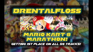 Announcing the Brentalfloss Mario Kart 8 MARATHON [upl. by Darice]