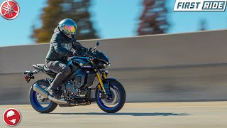 2023 Yamaha MT10SP  First Ride [upl. by Nairrod]