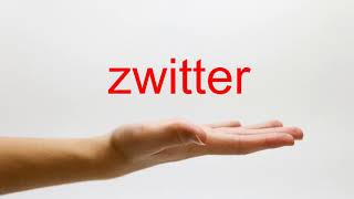 How to Pronounce zwitter  American English [upl. by Moselle]