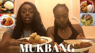 MUKBANG NIGERIAN FOOD PATRICIA BRIGHT REACTION JampO [upl. by Ivel]