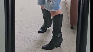 Cushionaire Caress Tall Cowboy Boots Review [upl. by Carie]