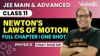 Laws of Motion Class 11  One Shot  JEE Main amp Advanced  Vinay Shur Sir  Vedantu JEE [upl. by Ahsier]