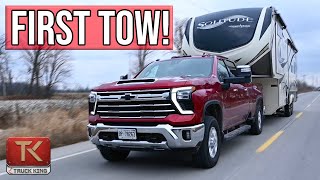 Hows it Pull 2024 Chevrolet Silverado 3500 Towing Tested  Talking Power Payload Mirrors amp More [upl. by Delilah]