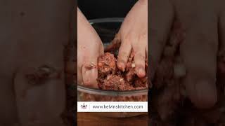 Lebanese Arayes Recipe Easy amp Delicious Meat Pockets  Kelvins Kitchen [upl. by Naxor]