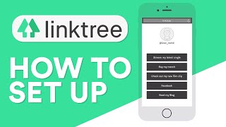 Linktree Tutorial 2024  How To Set Up amp Use Linktree [upl. by Adelle]