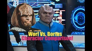 Bortus From The Orville Compared To Worf From Star Trek [upl. by Zat]