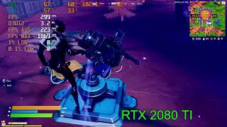 1080P Competitive Fortnite 1660 vs 1660 TI vs 2080 TI vs 3070 TI vs 3080 TI FPS Average Benchmark [upl. by Sundberg]