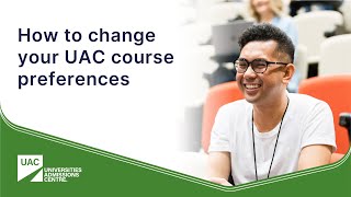 How to change your UAC course preferences [upl. by Hardwick78]