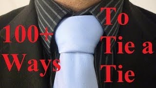 How to Tie a Tie Triple Windsor Necktie Knot [upl. by Suoicerp345]