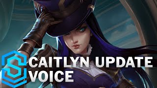 Voice  Caitlyn the Sheriff of Piltover  English [upl. by Riddle]