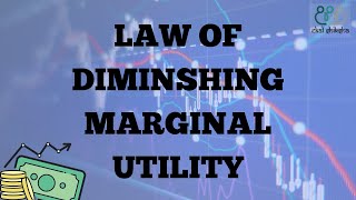 Law of Diminishing marginal utility concept with example shorts [upl. by Eiggam]