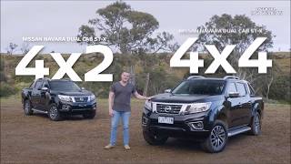 2018 NISSAN  4x2 vs 4x4 Ute Comparison [upl. by Mosenthal]