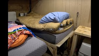 Episode 16 Bushwhacked Adventure 6 x 10 CargoEnclosed Overland Trailer Murphy Bed [upl. by Aihtibat]