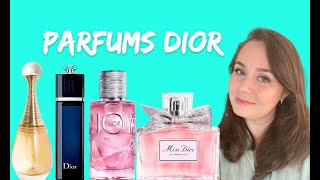 7 PARFUMS DIOR À CONNAÎTRE ABSOLUMENT [upl. by Greenebaum]