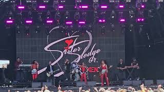 Sister Sledge perform We Are Family live  Lets Rock Exeter June 2024 [upl. by Arola]