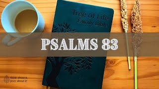 PSALMS Chapter 83 Messianic Jewish Bible  TLV [upl. by Ahsircal81]