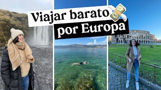 Tips para AHORRAR en viajes y viajar a Europa MUCHO más barato 💸 [upl. by Dodd884]