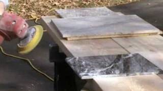 How to Bullnose Polished Tile  Tile Installation Video [upl. by Celestyna]