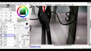 SpeedPaint Slender Man [upl. by Baniaz329]