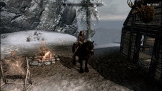 Skyrim Angis Camp Location [upl. by Lawry915]