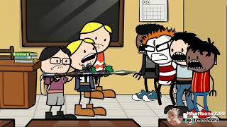 school fight 3 part1st and part2nd  fakattoons  by  sra [upl. by Ivens]