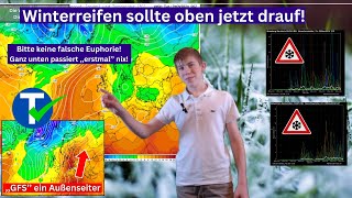 Das Wichtigste in Kürze Kommende Kaltfront  Schnee oberhalb 600800mDannach große Spannung [upl. by Aitram]