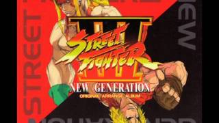 Street Fighter III New Generation Original Arrange Album D1T8 CAVE MAN odd note [upl. by Jozef537]