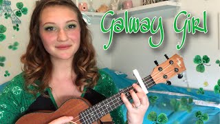 galway girl — ed sheeran ukulele cover [upl. by Divd]