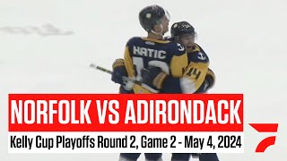 Norfolk Admirals vs Adirondack Thunder  Highlights  ECHL Playoffs [upl. by Goar]