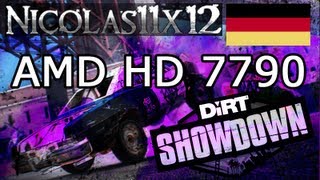 DEUTSCH AMD HD 7790 DiRT Showdown Mittel Einstellungen Gameplay [upl. by Ignatia]