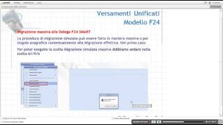 PARTE 1 Novità della Delega F24 Smart e Migrazione [upl. by Stiruc]