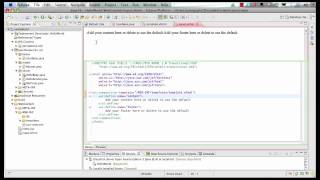 JavaEE 6 and GlassFish 3 with Eclipse 4 of 5  Facelets  JSF 2 [upl. by Lumbard]