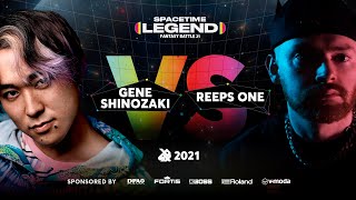 Gene Shinozaki vs Reeps One  SPACETIME LEGENDS 2021 [upl. by Teriann]