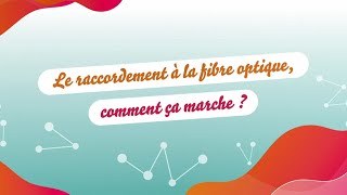 Le raccordement à la fibre optique comment ça marche [upl. by Rotberg216]