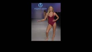 2019 Poema Swimwear Fashion Show  Lyndl Kean first Walkout [upl. by Aerbas]