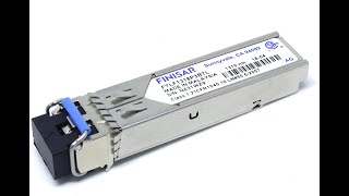 FINISAR FTLF1318P3BTL 125GBPS LC CONNECTOR SFP TRANSCEIVER MODULE [upl. by Notlef214]