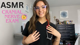 ASMR tingliest cranial nerve exam 😴 [upl. by Ylrahc]