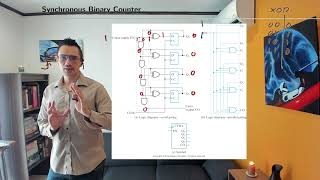 Diseño Lógico S13 17 Contadores binarios síncronos [upl. by Rebmit946]