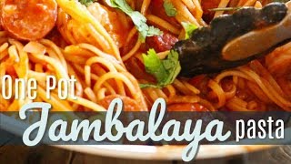 One Pot Jambalaya Pasta [upl. by Ahsieyt726]