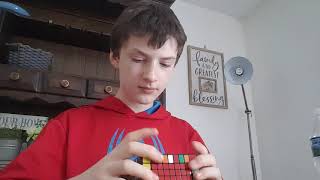 Solving the 9x9 rubiks cube part 4 the edges [upl. by Enniotna]